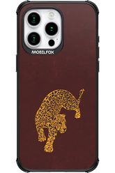 Burgundy Leopard - Apple iPhone 15 Pro Max