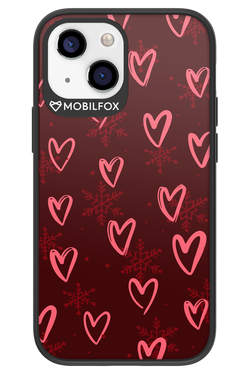 Christmas Hearts - Apple iPhone 13 Mini