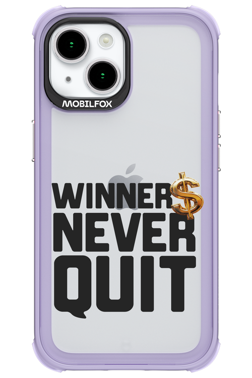 Winners Never Quit 2.0 - Apple iPhone 15