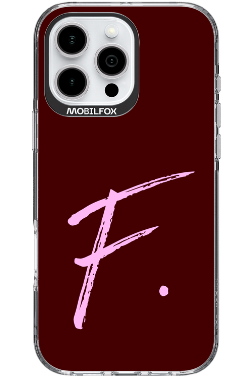 (Dark Blush) F 2.0 - Apple iPhone 16 Pro Max
