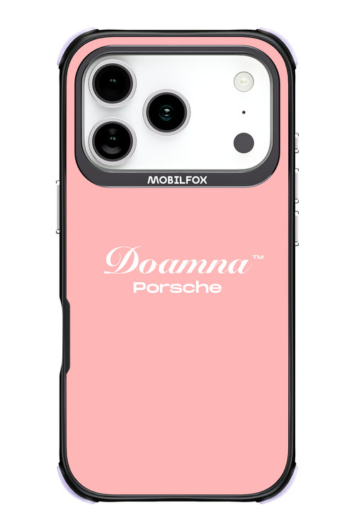 Doamna Porsche (pink) - Apple iPhone 17 Pro
