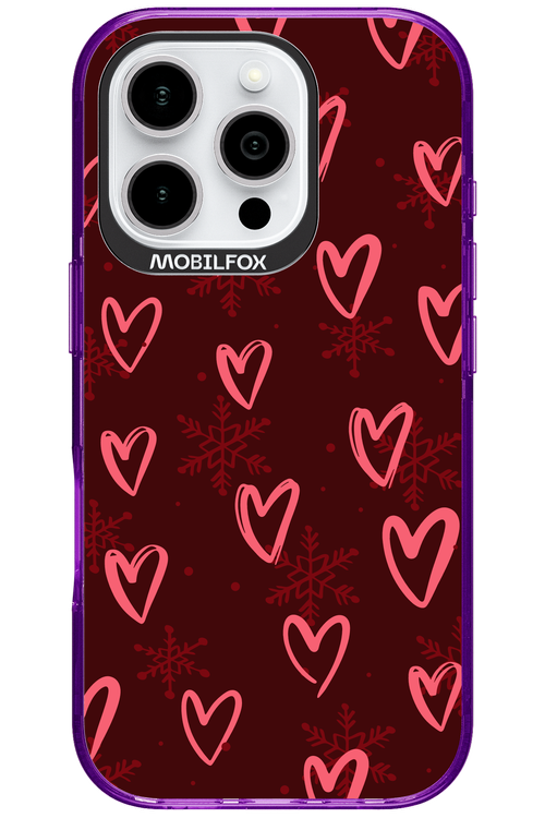 Christmas Hearts - Apple iPhone 16 Pro
