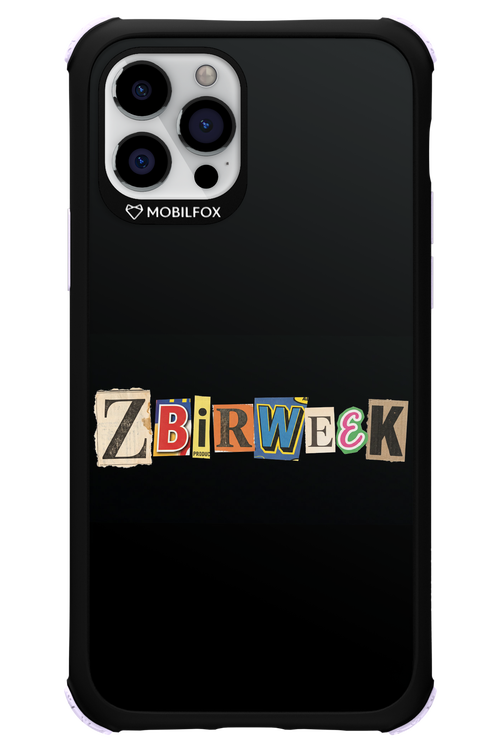 Zbirweek (black) 2.0 - Apple iPhone 12 Pro