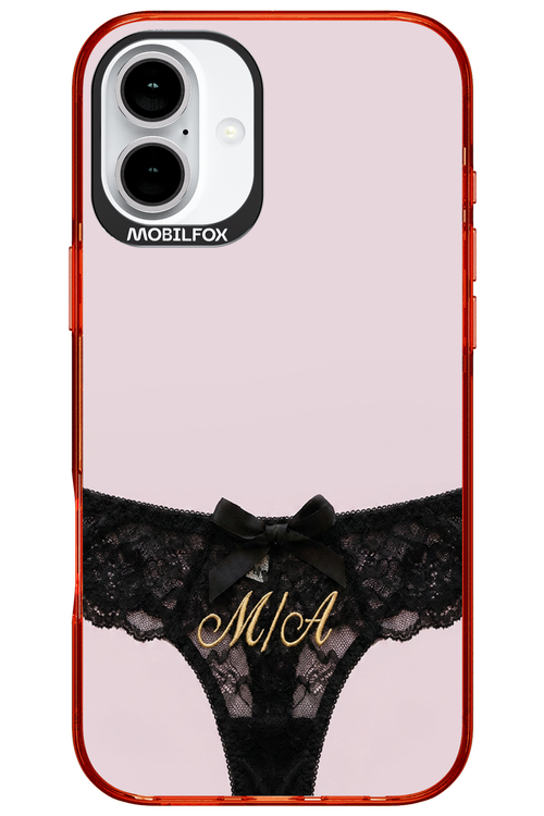 Black Panties 2.0 - Apple iPhone 16 Plus