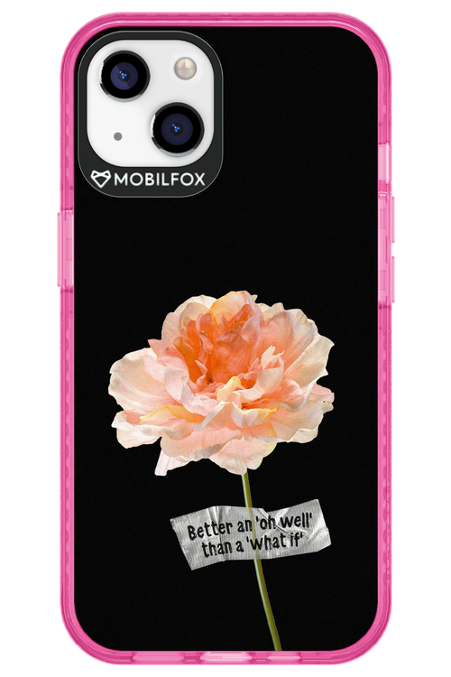 Flower Black - Apple iPhone 13