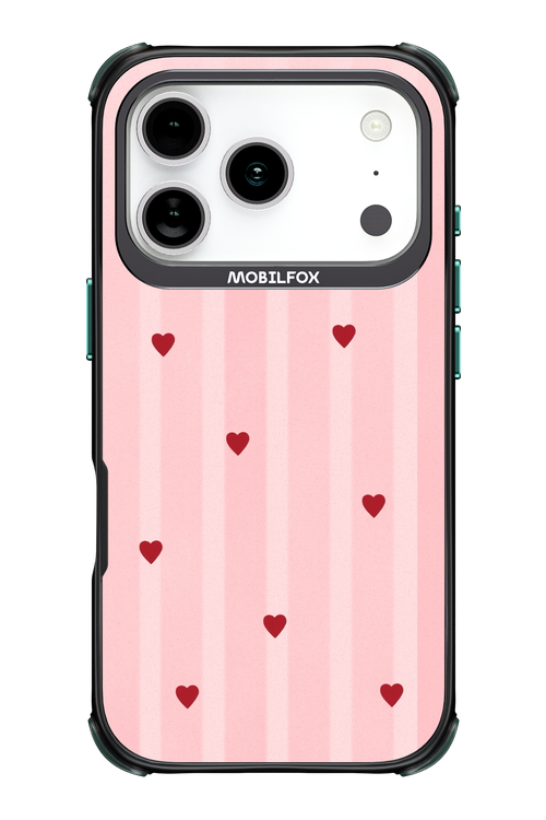 Red Little Hearts 2.0 - Apple iPhone 17 Pro