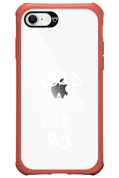 Need M3 Transparent White - Apple iPhone SE 2020