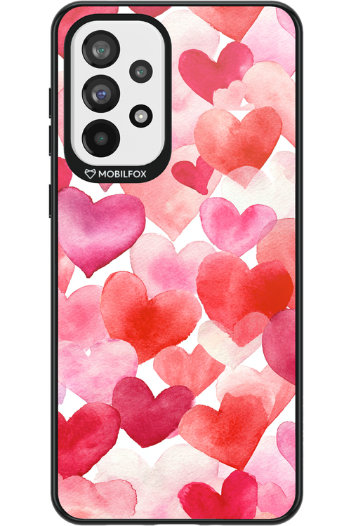 Water Painted Heart 2.0 - Samsung Galaxy A73