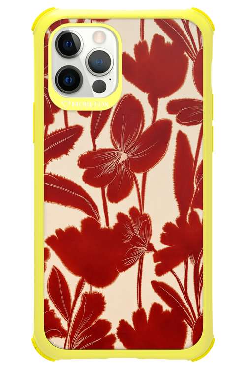 Burgundy Flowers 2.0 - Apple iPhone 12 Pro