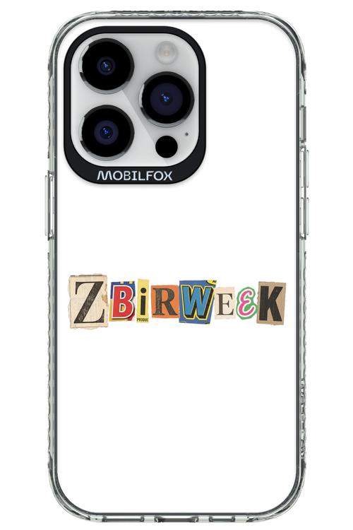 Zbirweek (white) 2.0 - Apple iPhone 14 Pro