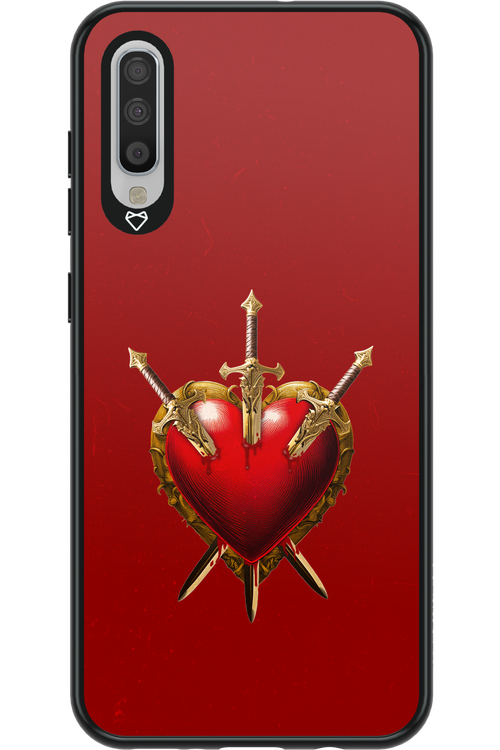 Heart Attack Red - Samsung Galaxy A70