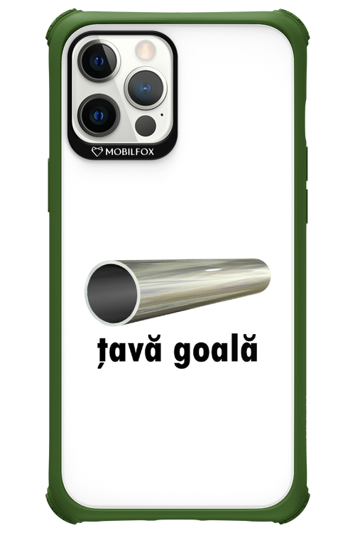 Țavă Goală White - Apple iPhone 12 Pro Max