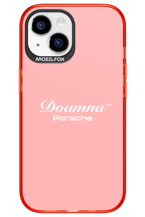 Doamna Porsche (pink) - Apple iPhone 15