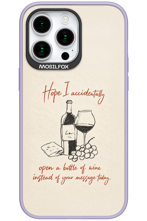 Bottle of wine 2.0 - Apple iPhone 15 Pro Max