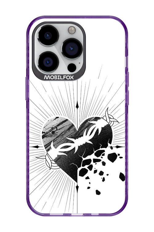 Fekete Szív 2.0 - Apple iPhone 13 Pro
