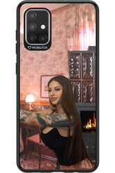 Tattooed Flame - Samsung Galaxy A71