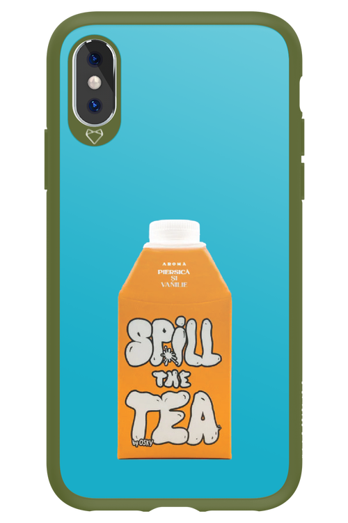 Yellow Splash - Apple iPhone X