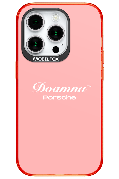 Doamna Porsche (pink) - Apple iPhone 15 Pro