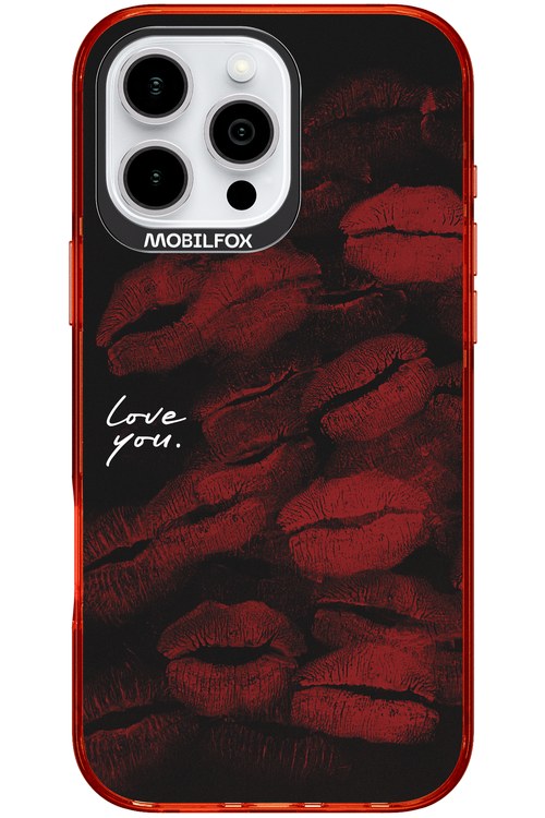 LOVE U BLACK 2.0 - Apple iPhone 16 Pro Max