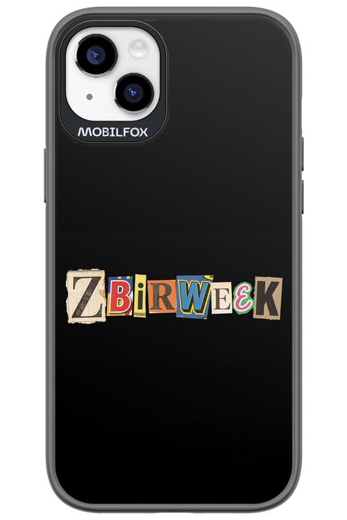 Zbirweek (black) 2.0 - Apple iPhone 14 Plus