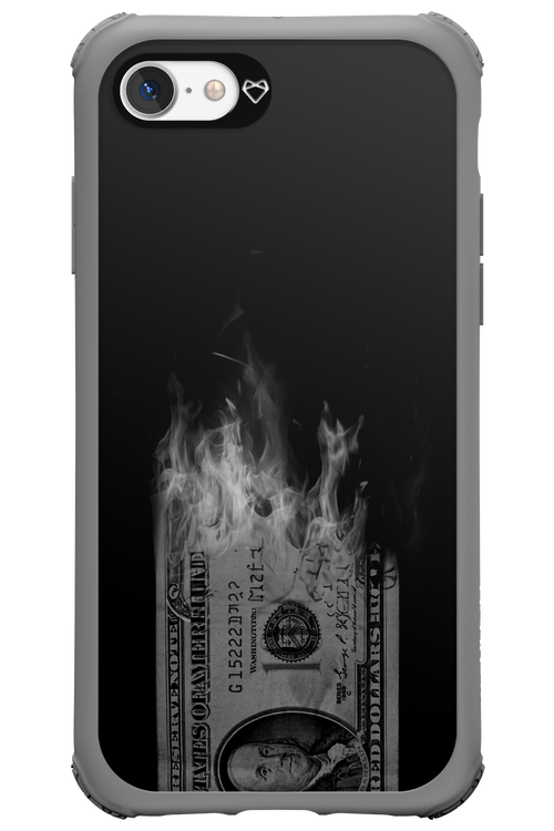 Money Burn B&W 2.0 - Apple iPhone 7