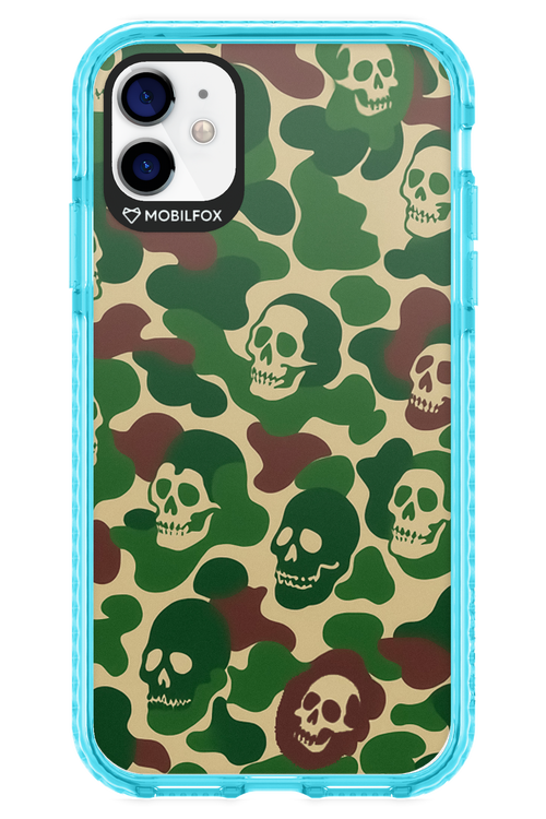 Camo Skull - Apple iPhone 11