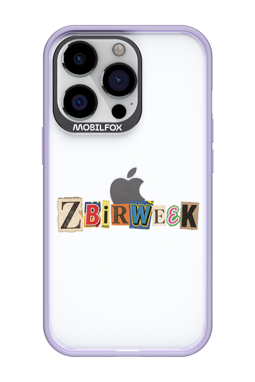 Zbirweek (transparent) 2.0 - Apple iPhone 13 Pro