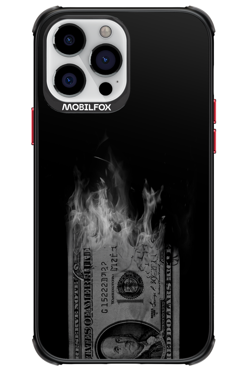 Money Burn B&W 2.0 - Apple iPhone 13 Pro Max