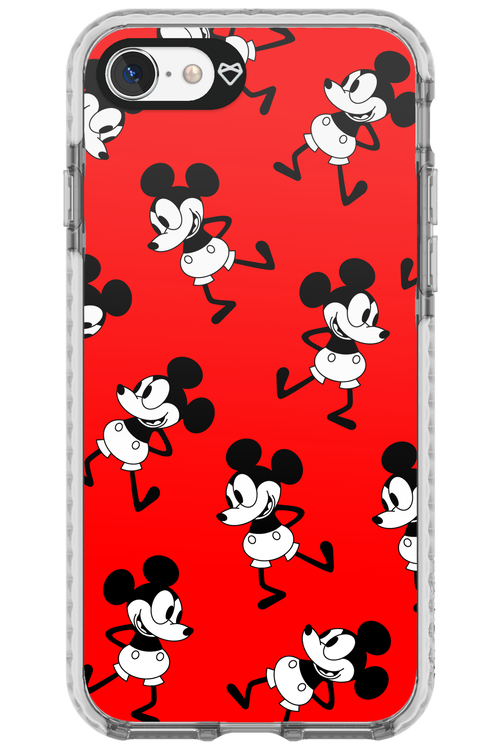 Iconic Mouse (red pattern) - Apple iPhone 7