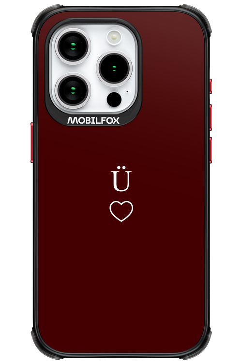 U Burgundia II 2.0 - Apple iPhone 15 Pro