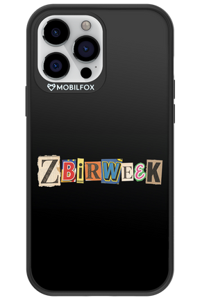 Zbirweek (black) 2.0 - Apple iPhone 13 Pro Max