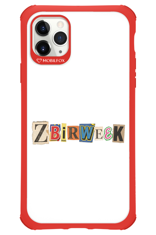 Zbirweek (white) 2.0 - Apple iPhone 11 Pro Max