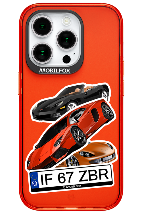 Car Sticker 2.0 - Apple iPhone 15 Pro