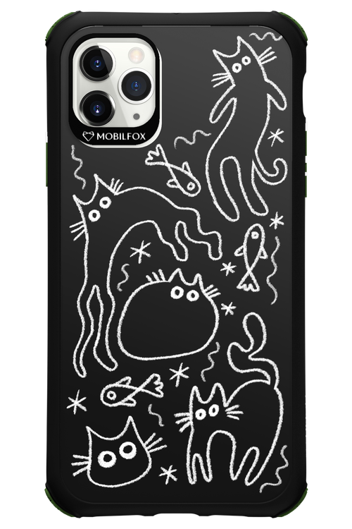 CHALK_CATS 2.0 - Apple iPhone 11 Pro Max