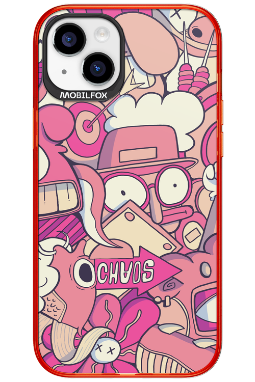 Coral Chaos - Apple iPhone 15 Plus