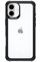 Need M3 Transparent White - Apple iPhone 16 Plus