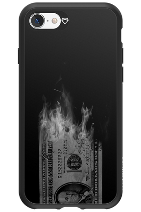 Money Burn B&W 2.0 - Apple iPhone 8