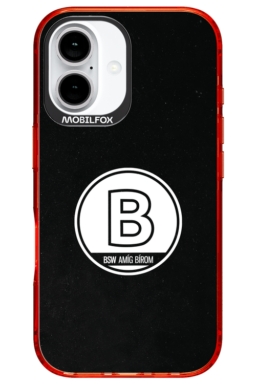 Amig bírom Black - Apple iPhone 16