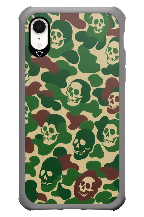 Camo Skull - Apple iPhone XR