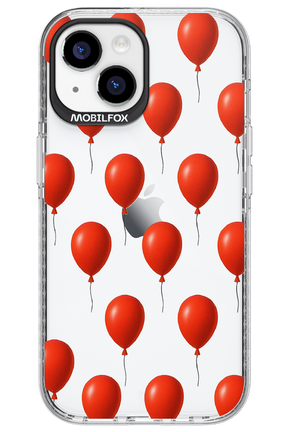 Red Balloons - Apple iPhone 15