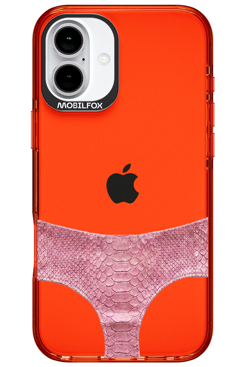 Snake Leather Panties Transparent 2.0 - Apple iPhone 16 Plus