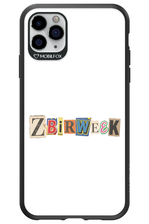 Zbirweek (white) 2.0 - Apple iPhone 11 Pro Max