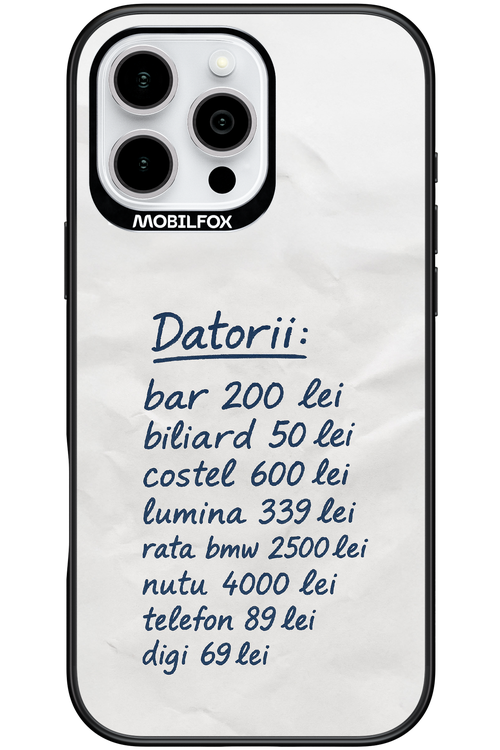 The List 2.0 - Apple iPhone 16 Pro Max