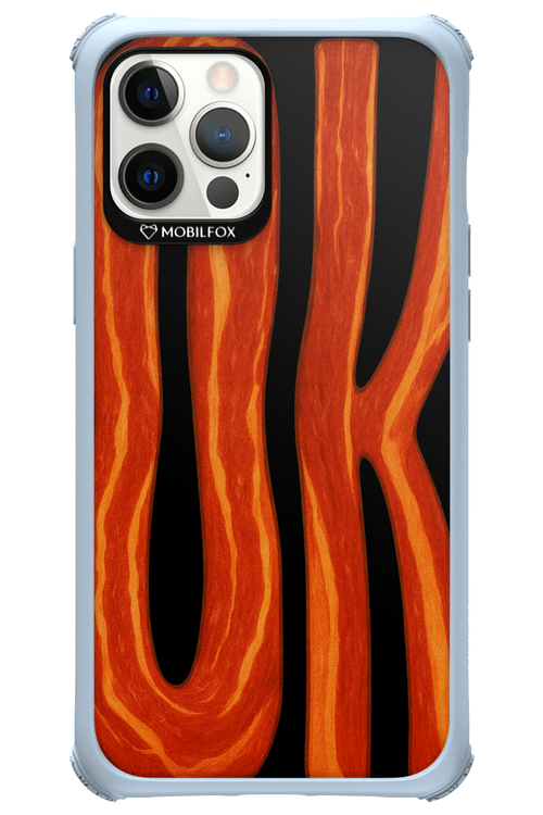 OK (Black-Red) - Apple iPhone 12 Pro Max