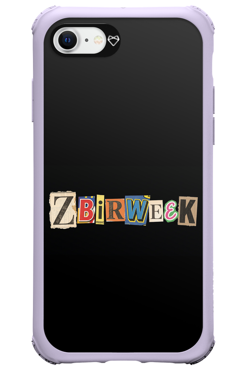 Zbirweek (black) 2.0 - Apple iPhone 8