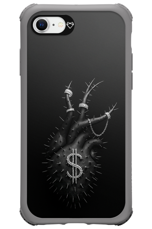 Black Heart - Apple iPhone SE 2022