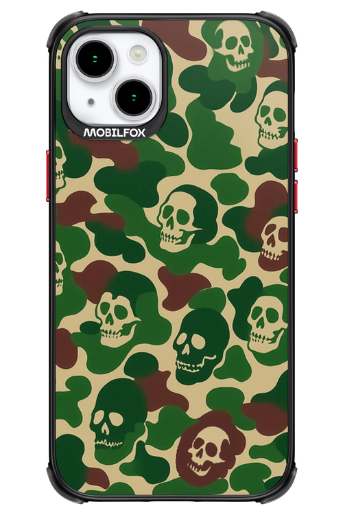 Camo Skull - Apple iPhone 15 Plus