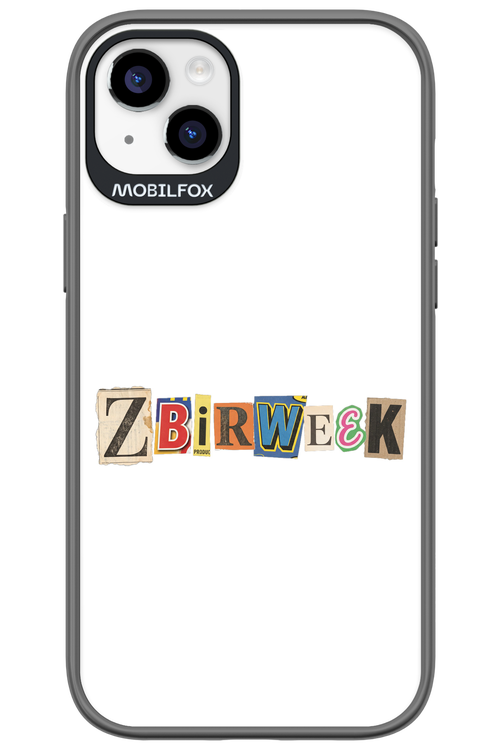 Zbirweek (white) 2.0 - Apple iPhone 14 Plus