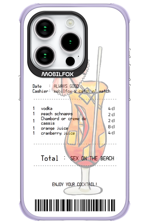 sex on the beach cocktail - Apple iPhone 15 Pro