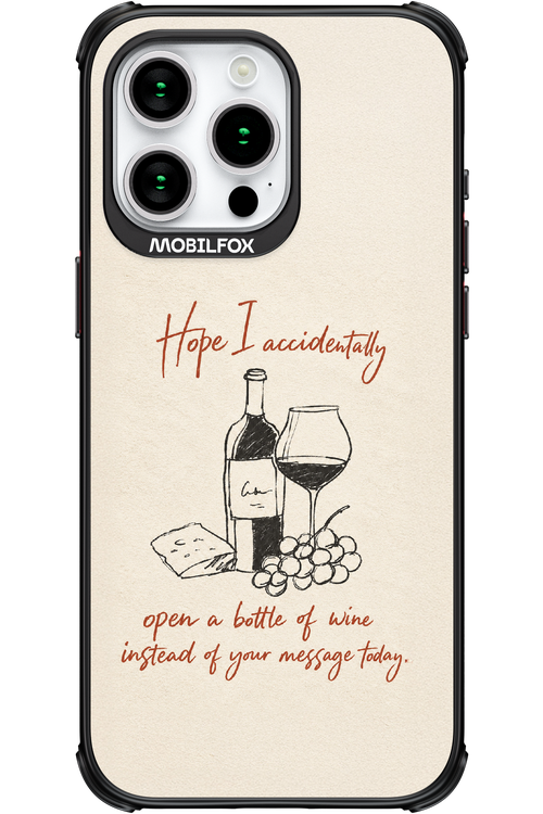 Bottle of wine 2.0 - Apple iPhone 15 Pro Max